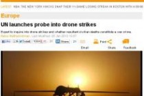 UN launches probe into drone strikes AlJazeera